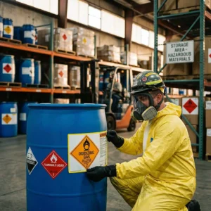 Comprehensive hazmat labeling safety training for workers and workplace for workplace compliance procedures
