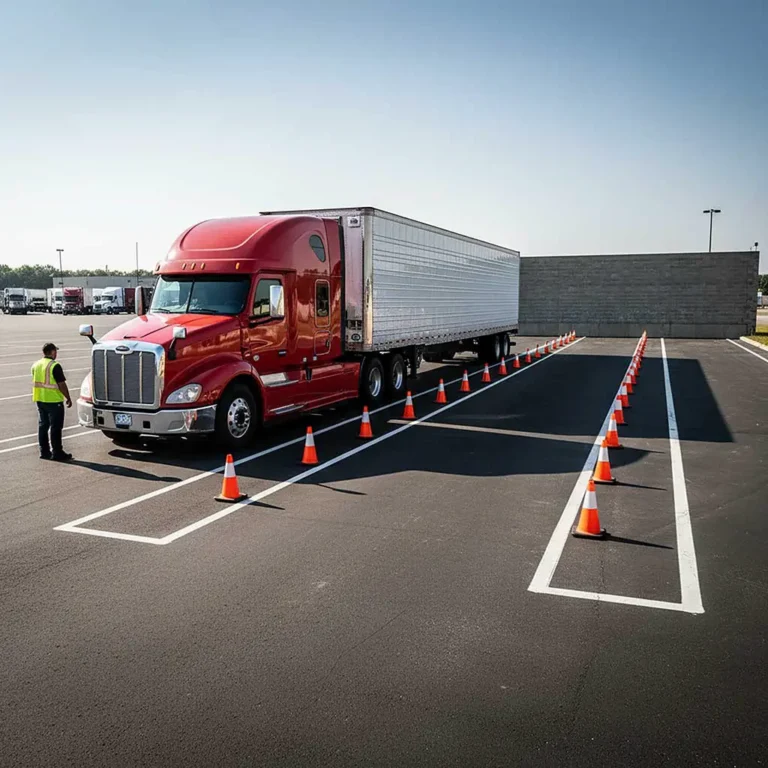 Backing Basics and “Alley Dock” Backing and Parking for CMV Drivers