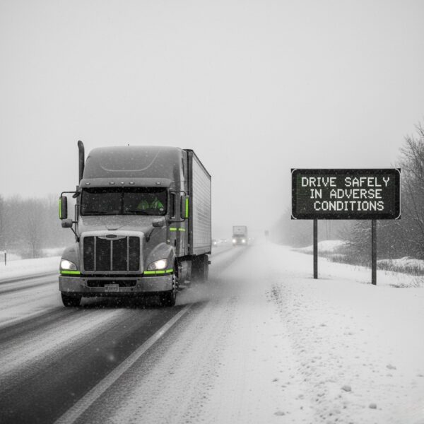 Driving Defensively for CDL/Large Vehicle Drivers Handling Adverse Conditions - Spanish
