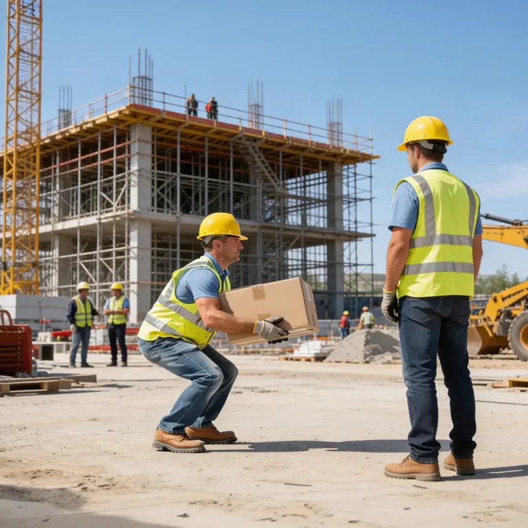 Back Safety in Construction Environments