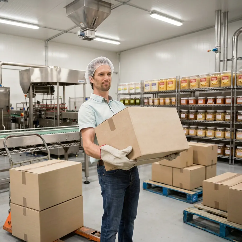 Comprehensive back safety in food processing and handling environments safety training for workers and workplace