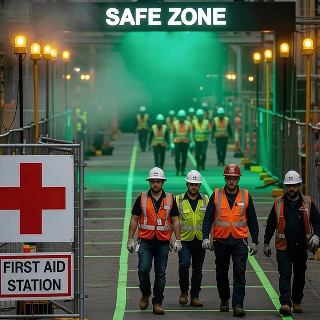 Comprehensive evacuation procedures in industrial environments safety training for workers and workplace