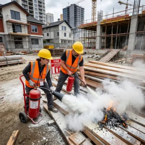 Comprehensive fire prevention and safety in construction environments safety training for workers and workplace