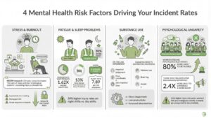 Mental Health Risk Factors Driving Incident Rates