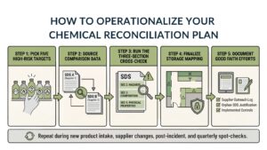 How to Operationalize Your Chemical Reconciliation Plan