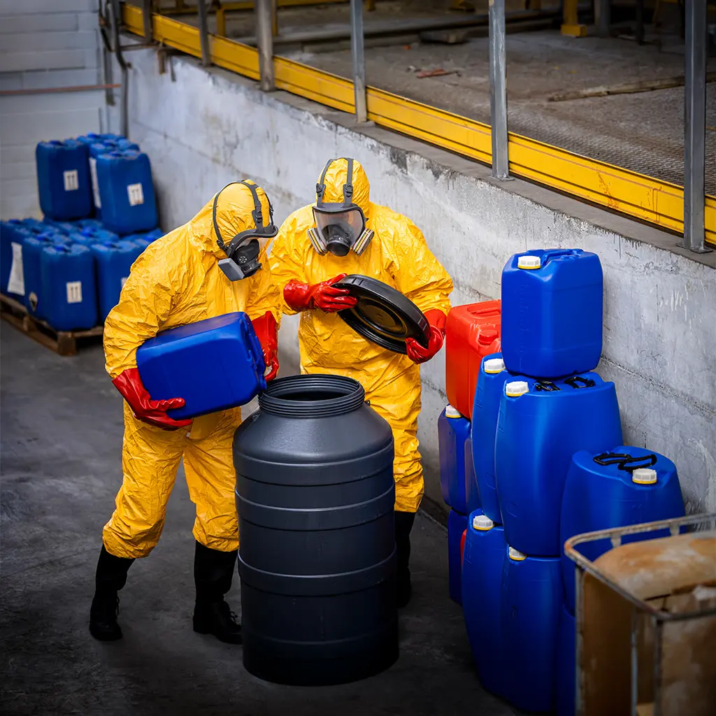 Comprehensive hazardous waste program and development training for workers and workplace compliance