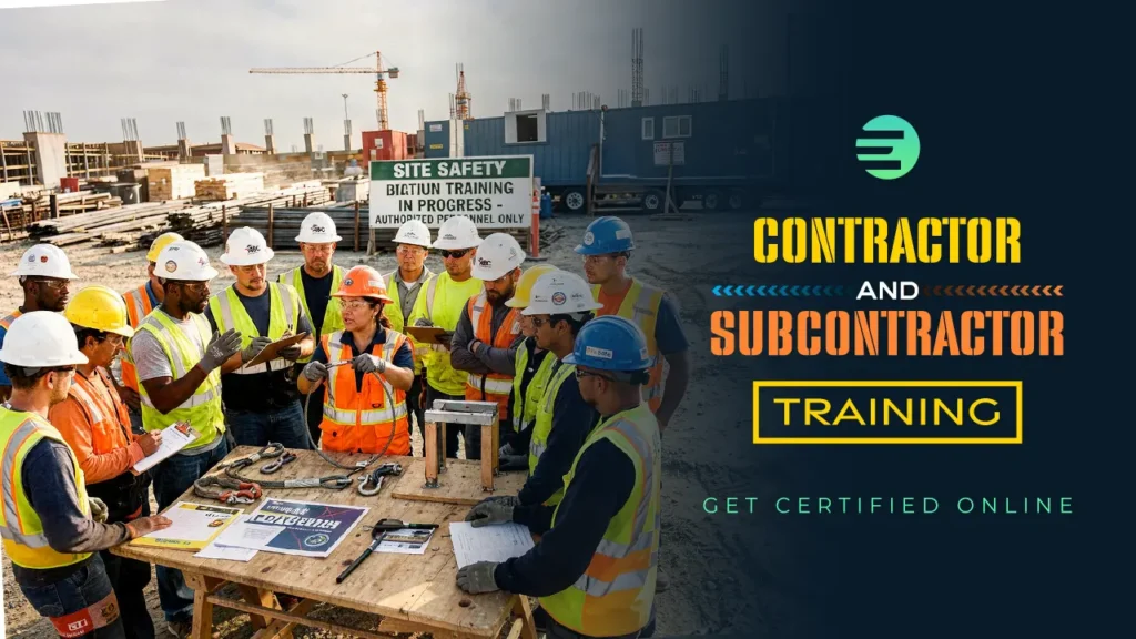 Contractor and Subcontractor Training