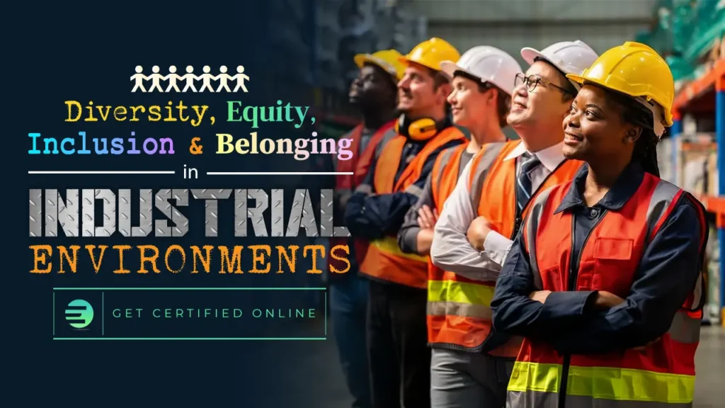 Diversity, Equity, Inclusion and Belonging in Industrial Environments