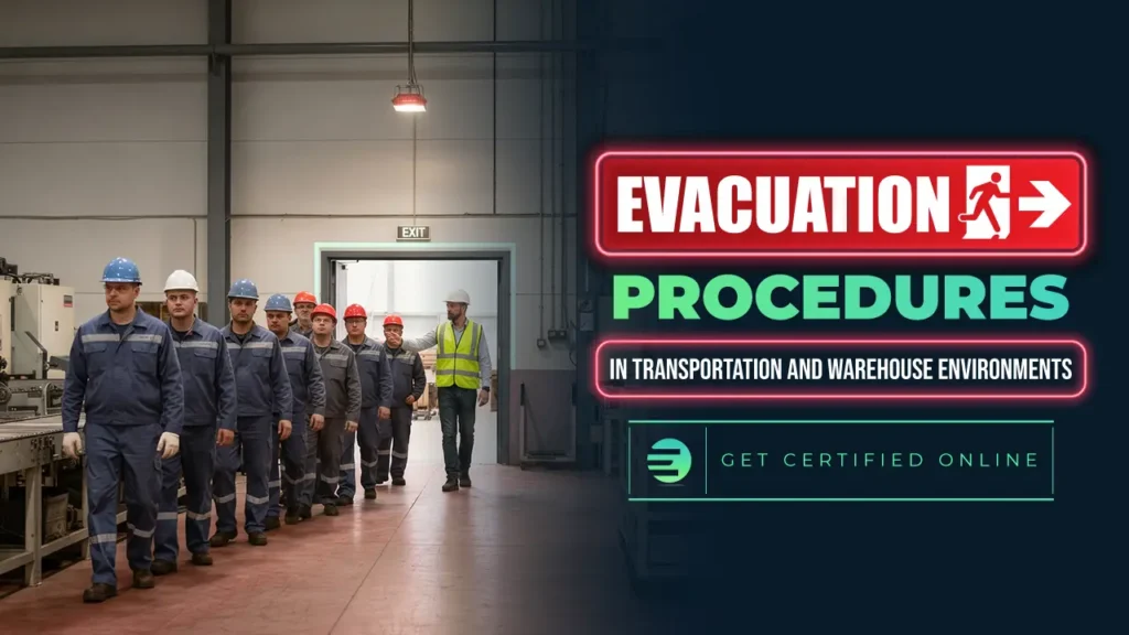 Evacuation Procedures in Transportation and Warehouse Environments