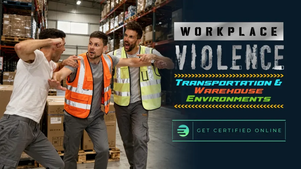 Workplace Violence in Transportation and Warehouse Environments